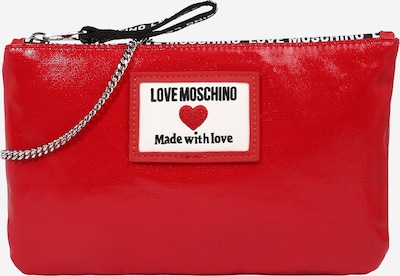 Geantă de umăr Love Moschino pe roșu / negru / alb, Vizualizare produs