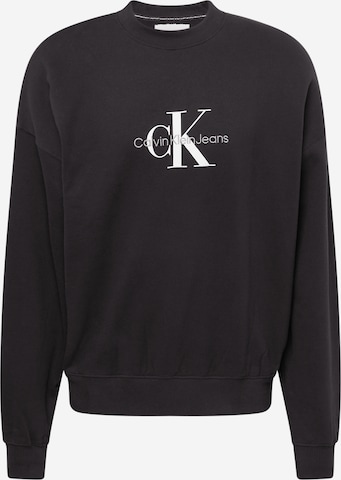 Calvin Klein Jeans Bluzka sportowa w kolorze czarny: przód