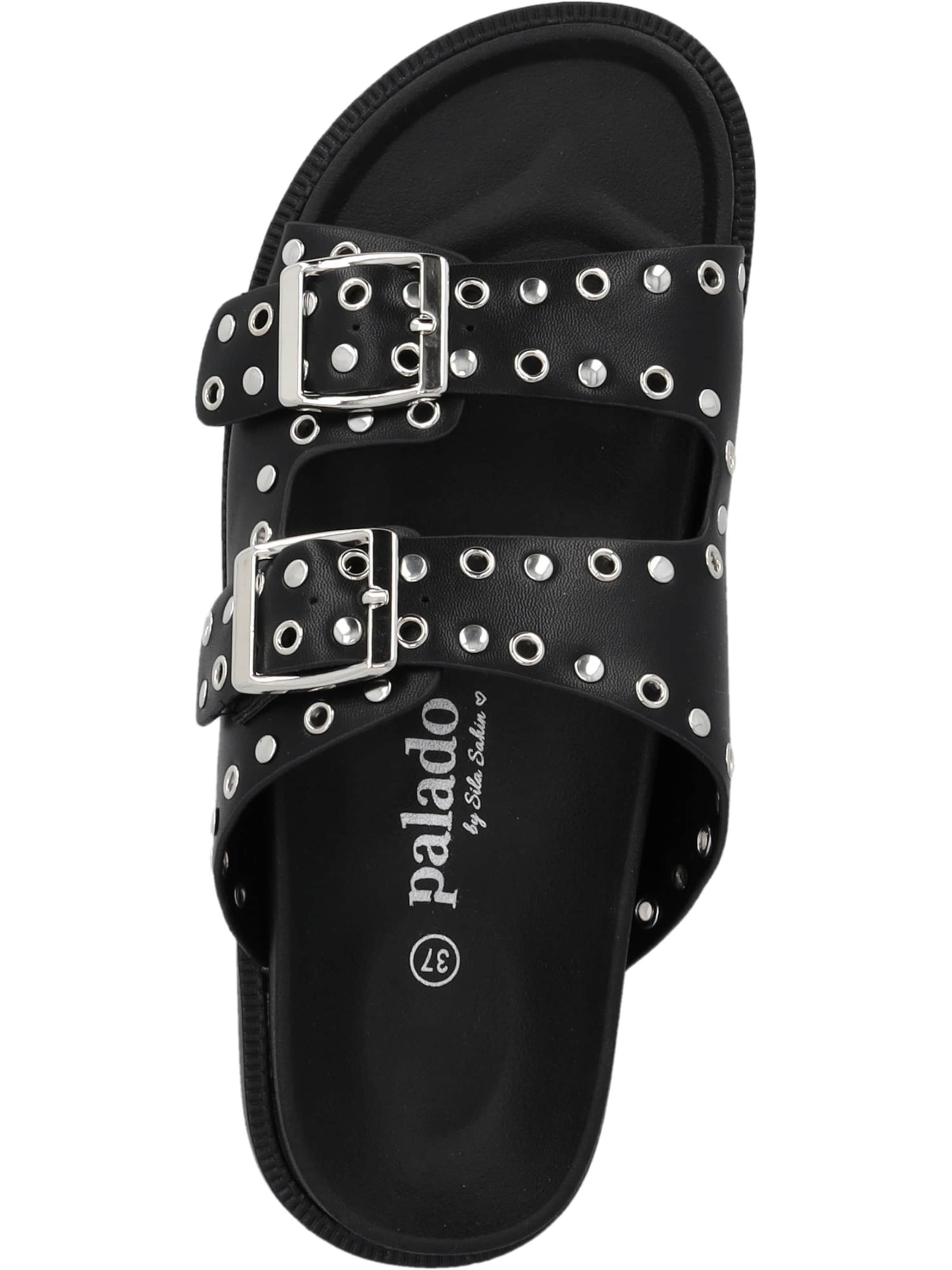 Palado by Sila Sahin Sandal 'Palado Kannur by Sila Sahin' in Black