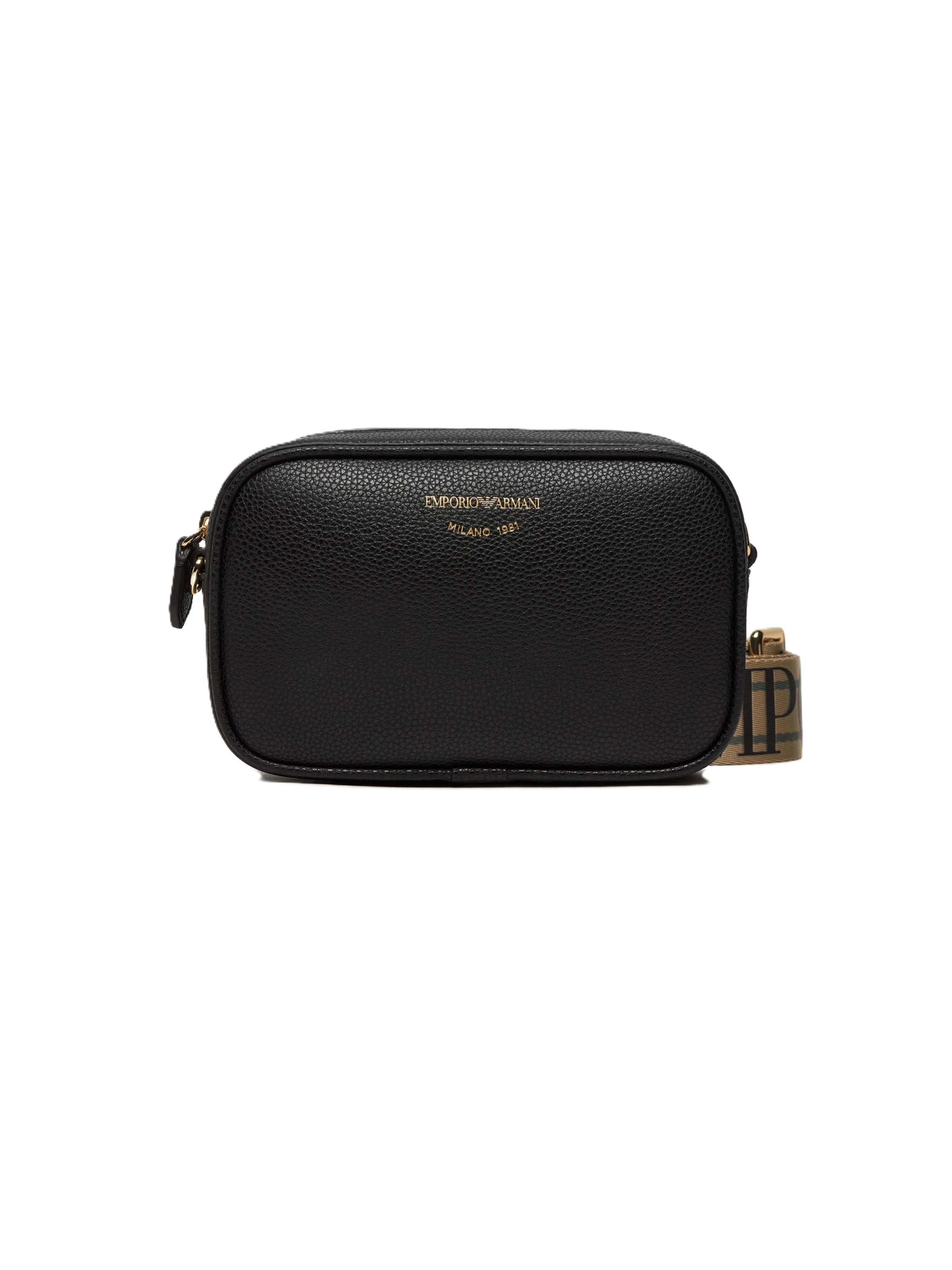 Borsa a tracolla 'EW000537 AF12103' di Emporio Armani in nero: frontale