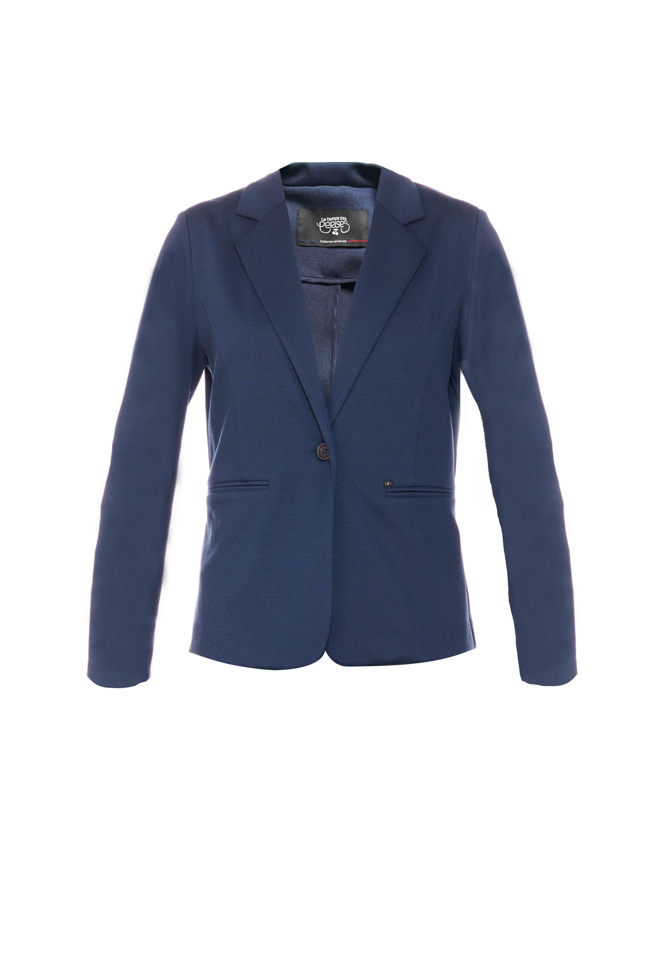 Le Temps Des Cerises Blazer 'OSCAR' in Blau: Vorderseite