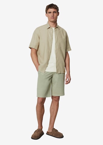 Marc O'Polo Regular Fit Hemd in Beige