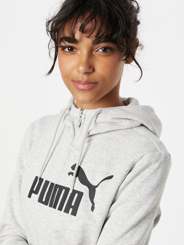 PUMA Sportsweatjacke 'Ess' in Grau