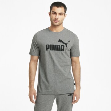 T-Shirt 'Essential' PUMA en gris : devant