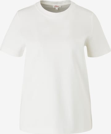 s.Oliver Shirt in White: front