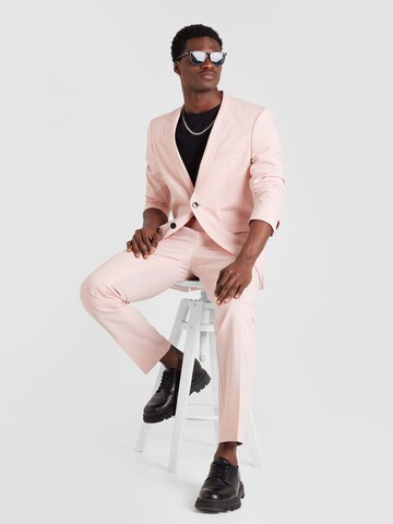 HUGO Slimfit Oblek 'Arti/Hesten' – pink