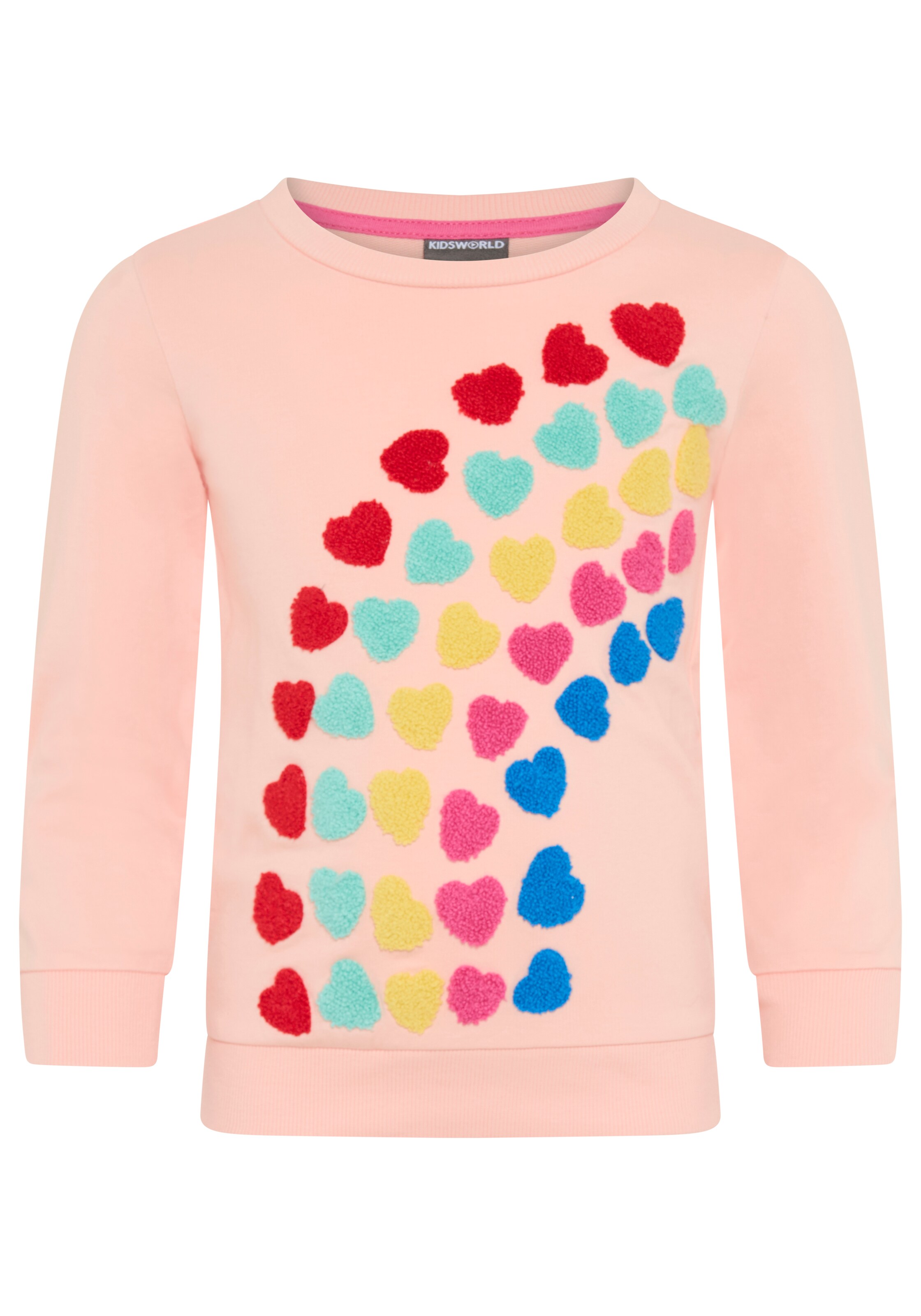 Kidsworld Sweatshirt in Orange: front