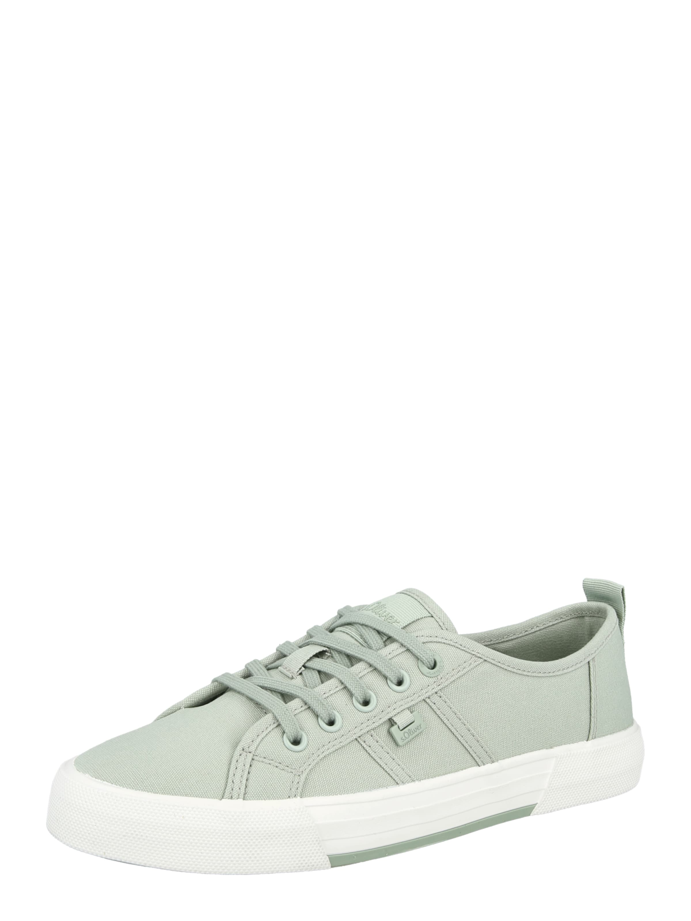 s.Oliver Sneaker low i grøn: forside