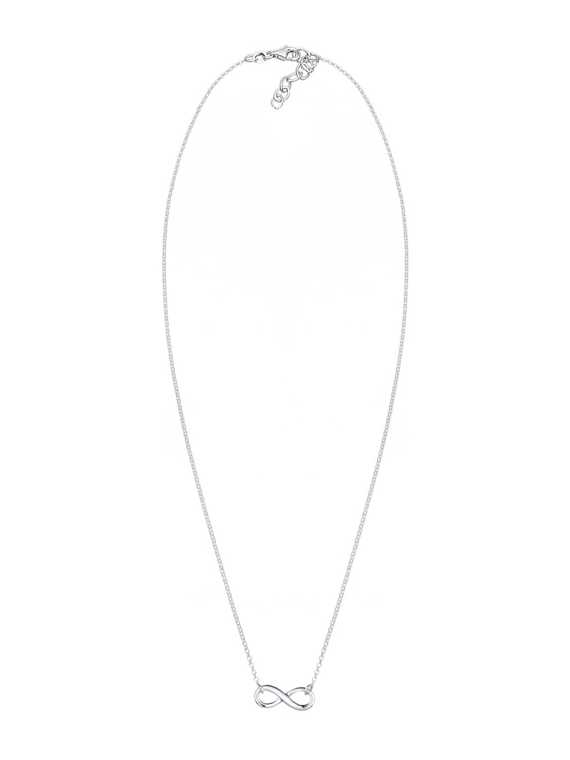 ELLI Αλυσίδα 'Infinity' σε ασημί: μπροστά