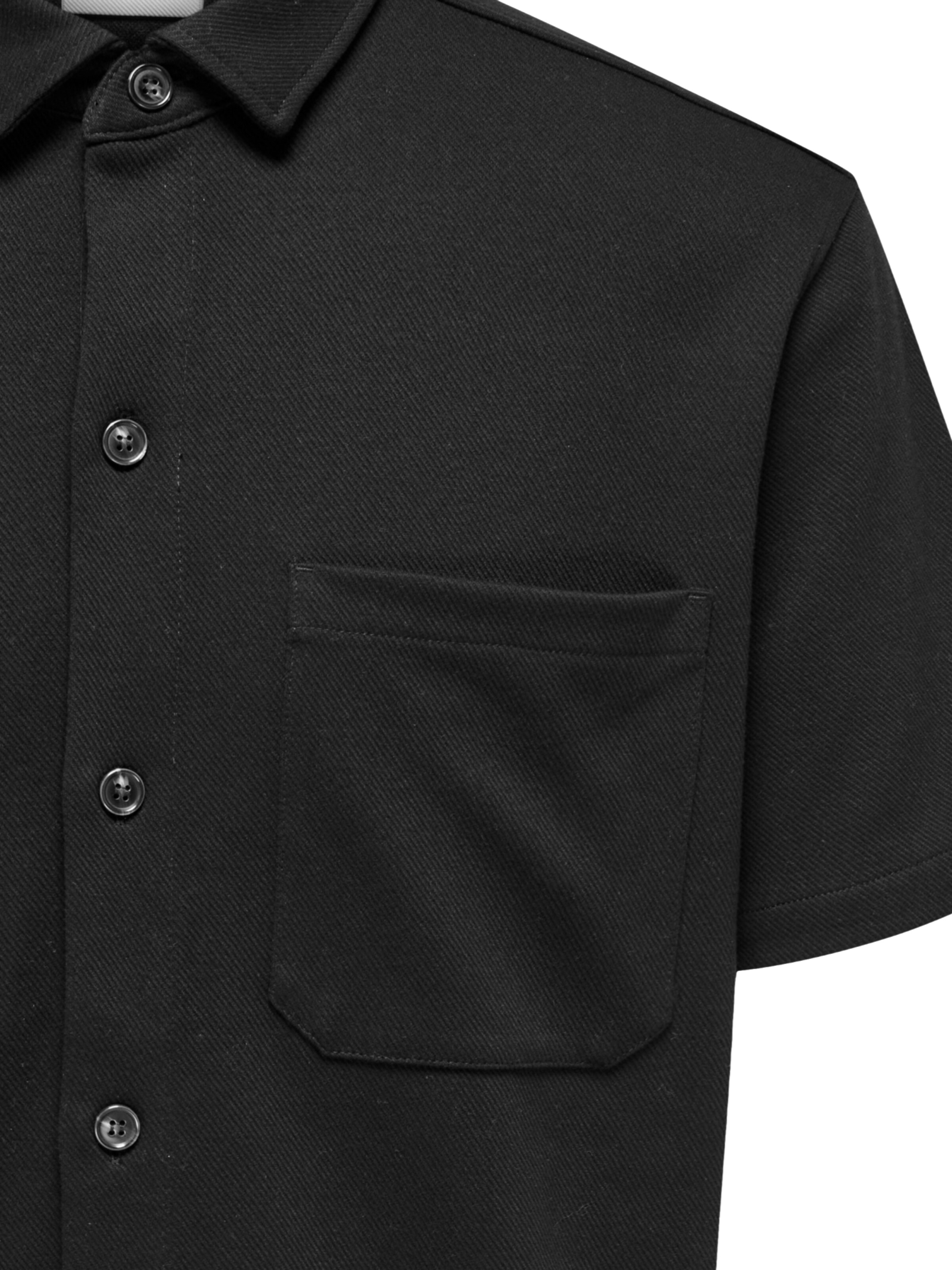 Coupe regular Chemise 'Newkodyl' Only & Sons en noir