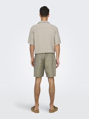Only & Sons Regular Broek 'ONSTel' in Grijs