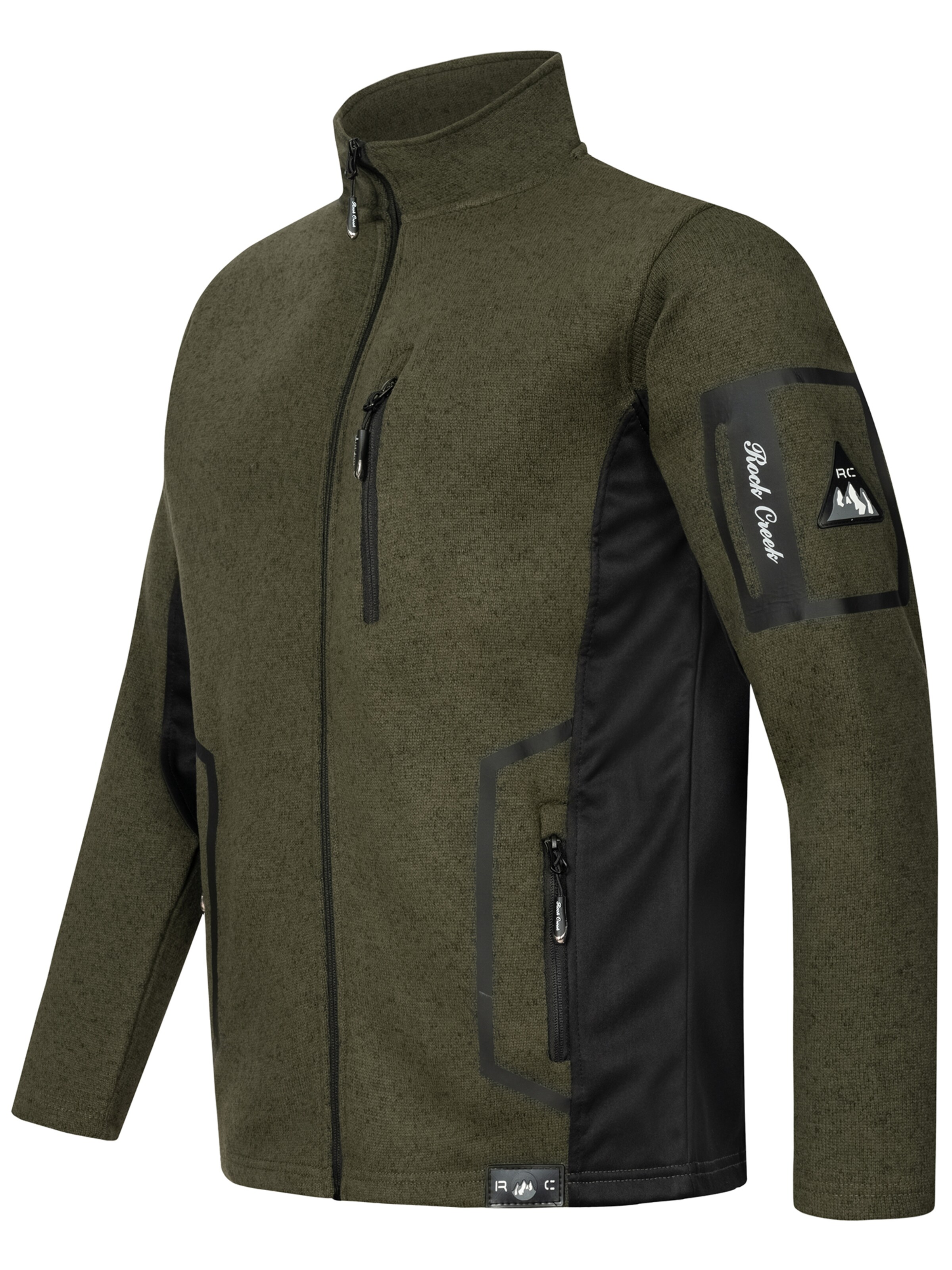 Rock Creek Fleece jacket in Green