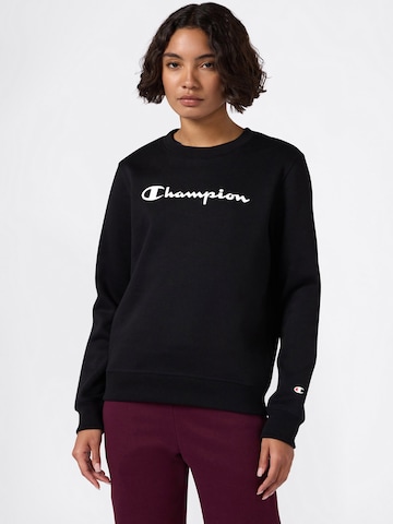 Sweat-shirt Champion Authentic Athletic Apparel en noir : devant