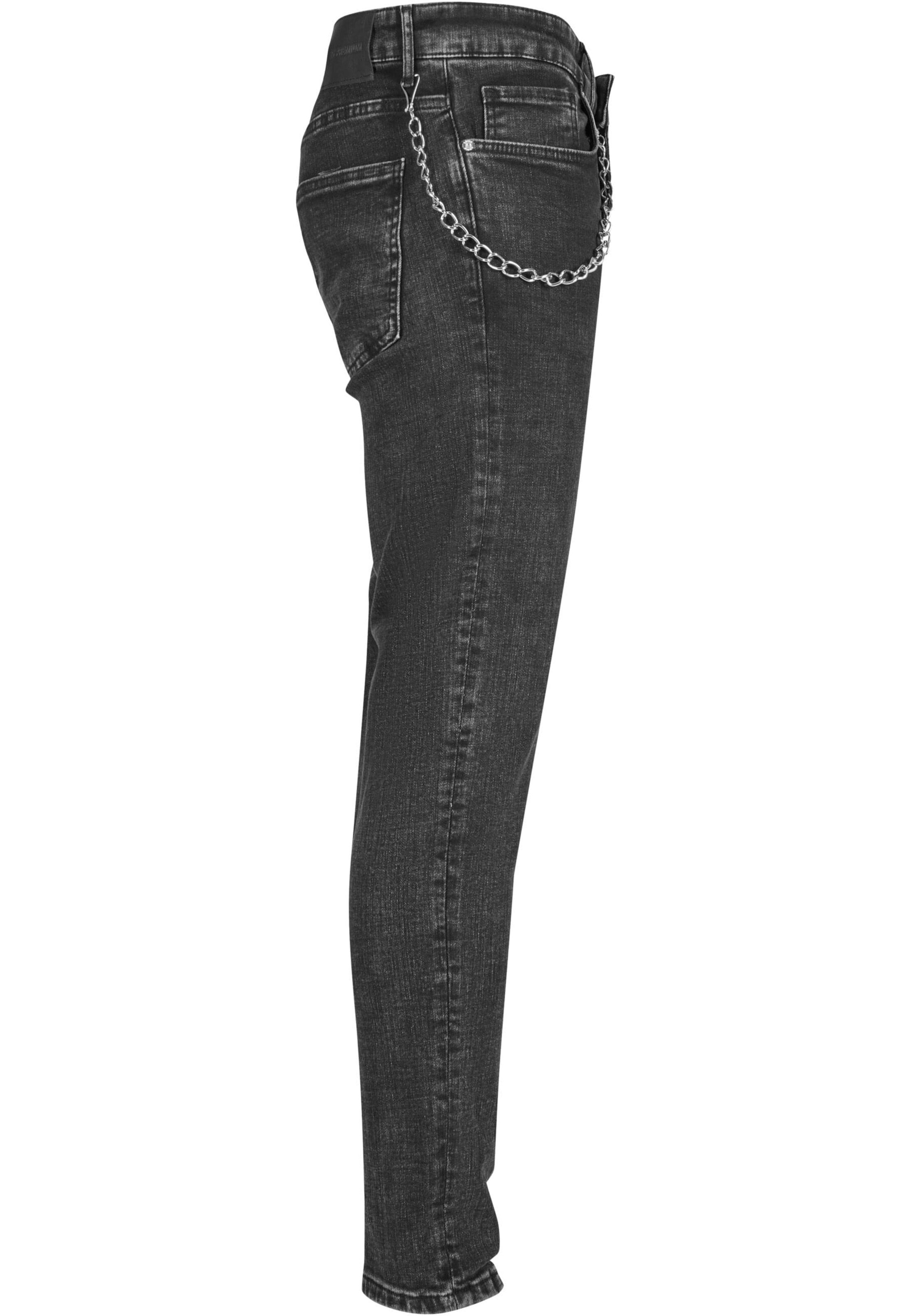 2Y Premium Regular Jeans in Schwarz