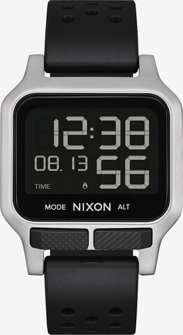 Nixon Digitaluhr 'Heat' in Silber: predná strana