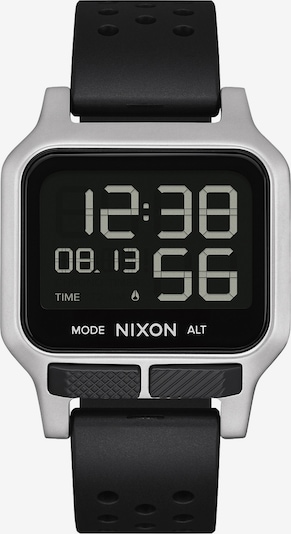 Nixon Digital Watch 'Heat' in Black / Silver, Item view