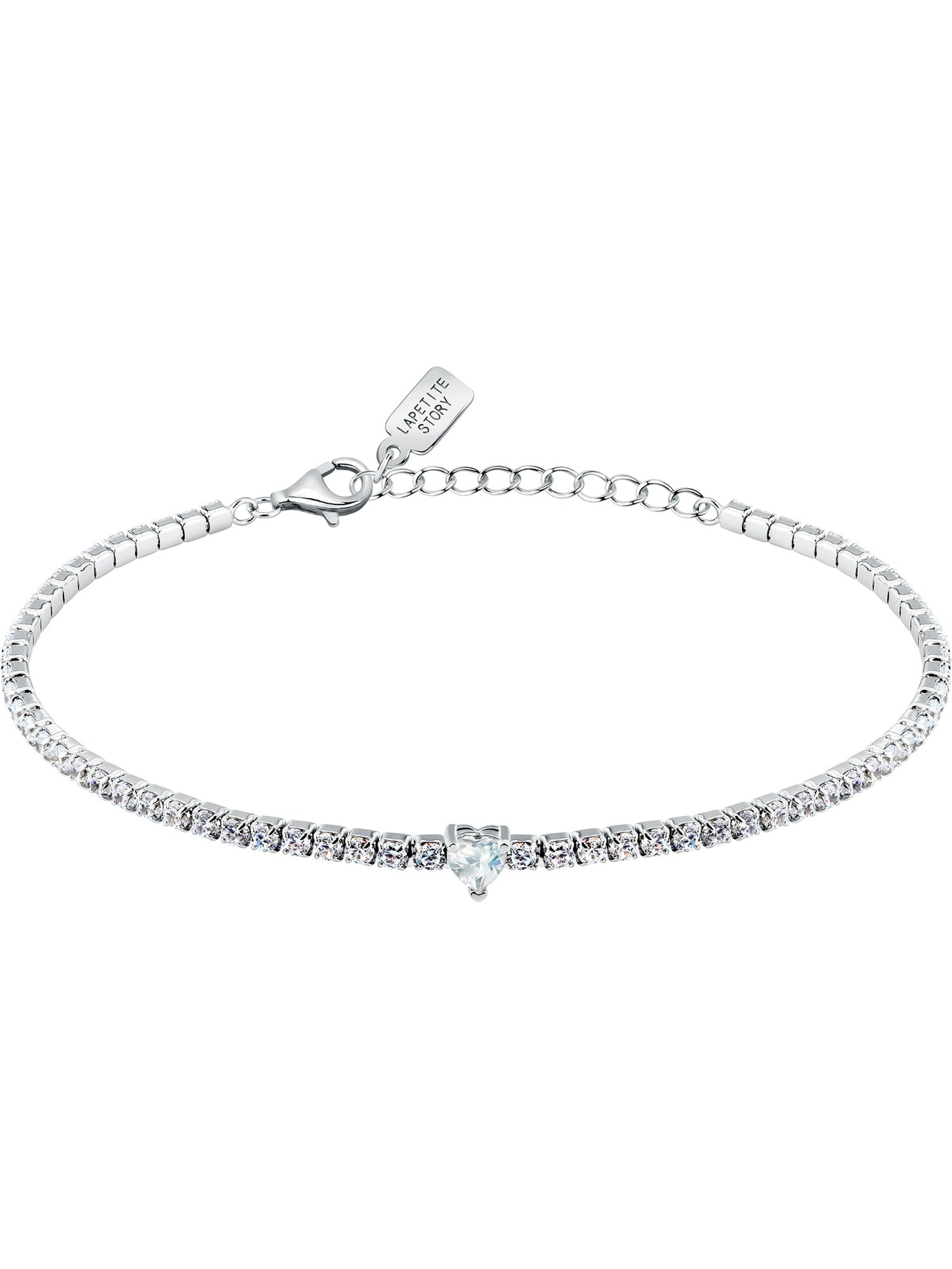 La Petite Story Armband in Silber: Vorderseite