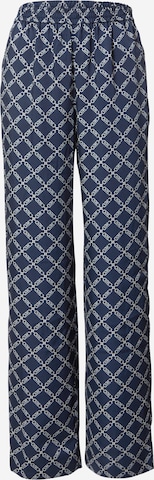 MICHAEL Michael Kors Wide leg Broek 'EMPIRE' in Blauw: voorkant