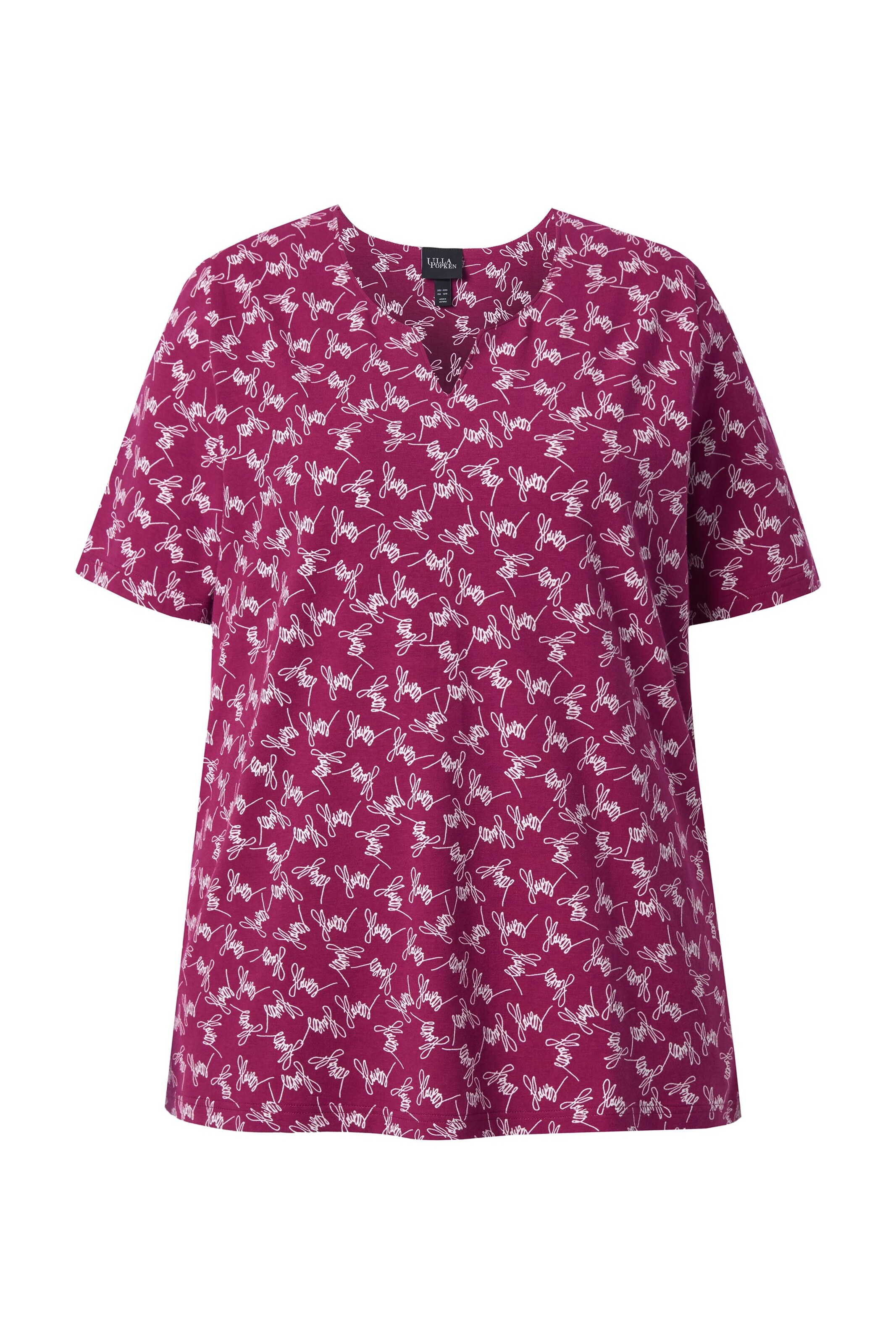 Ulla Popken Shirt in Rot: Vorderseite