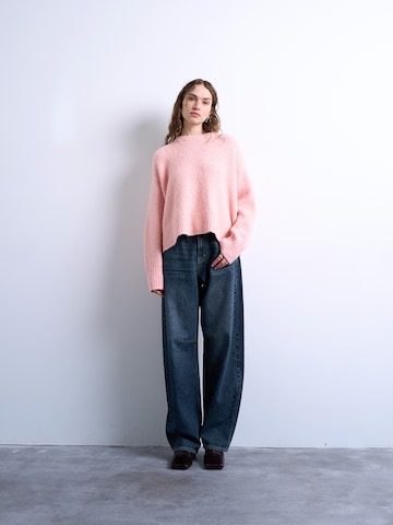 TOPSHOP Sweater 'Ultimate' in Pink