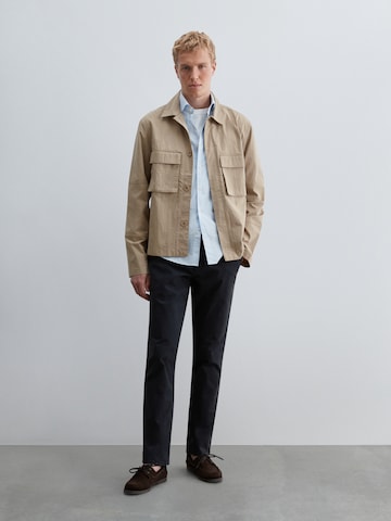 Scalpers Regular Chino ' ' in Blauw: voorkant