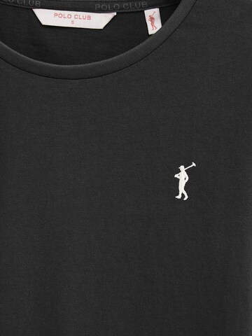 Polo Club Shirt in Black