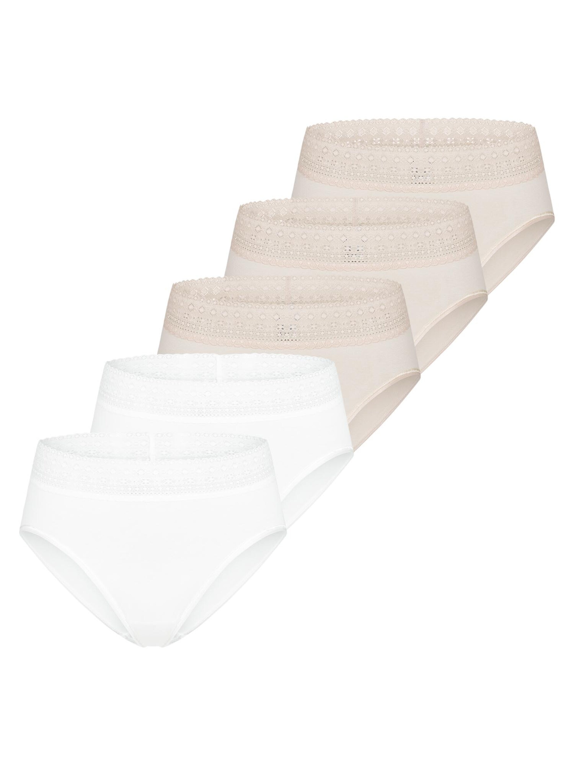 Mey Panty 'Modal Lace' in Beige: front