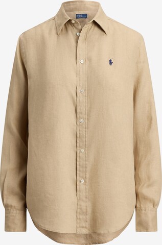 Polo Ralph Lauren - Blusa 'CLASSIC' em bege: frente