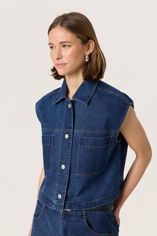 SOAKED IN LUXURY Vest 'Calianna' i blå