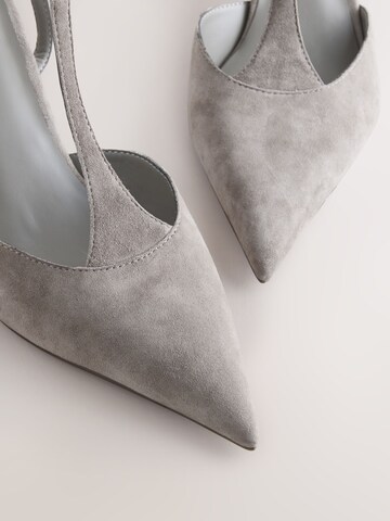 Escarpins à bride arrière 'Forever Comfort' Next en gris