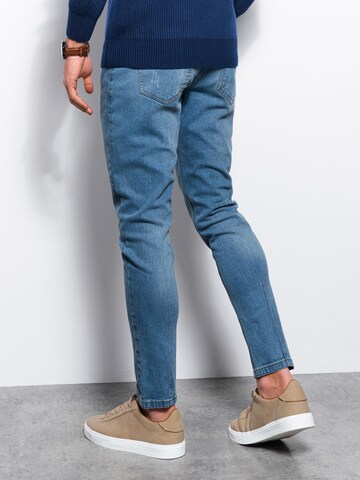 Coupe slim Jean 'P1062' Ombre en bleu