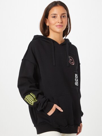 ABOUT YOU Limited Hoodie 'Leo' by Jannik Stutzenberger' (GOTS) in Schwarz