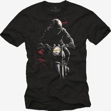 MAKAYA Shirt in Black: front