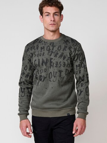 KOROSHI Πουλόβερ σε πράσινο: μπροστά