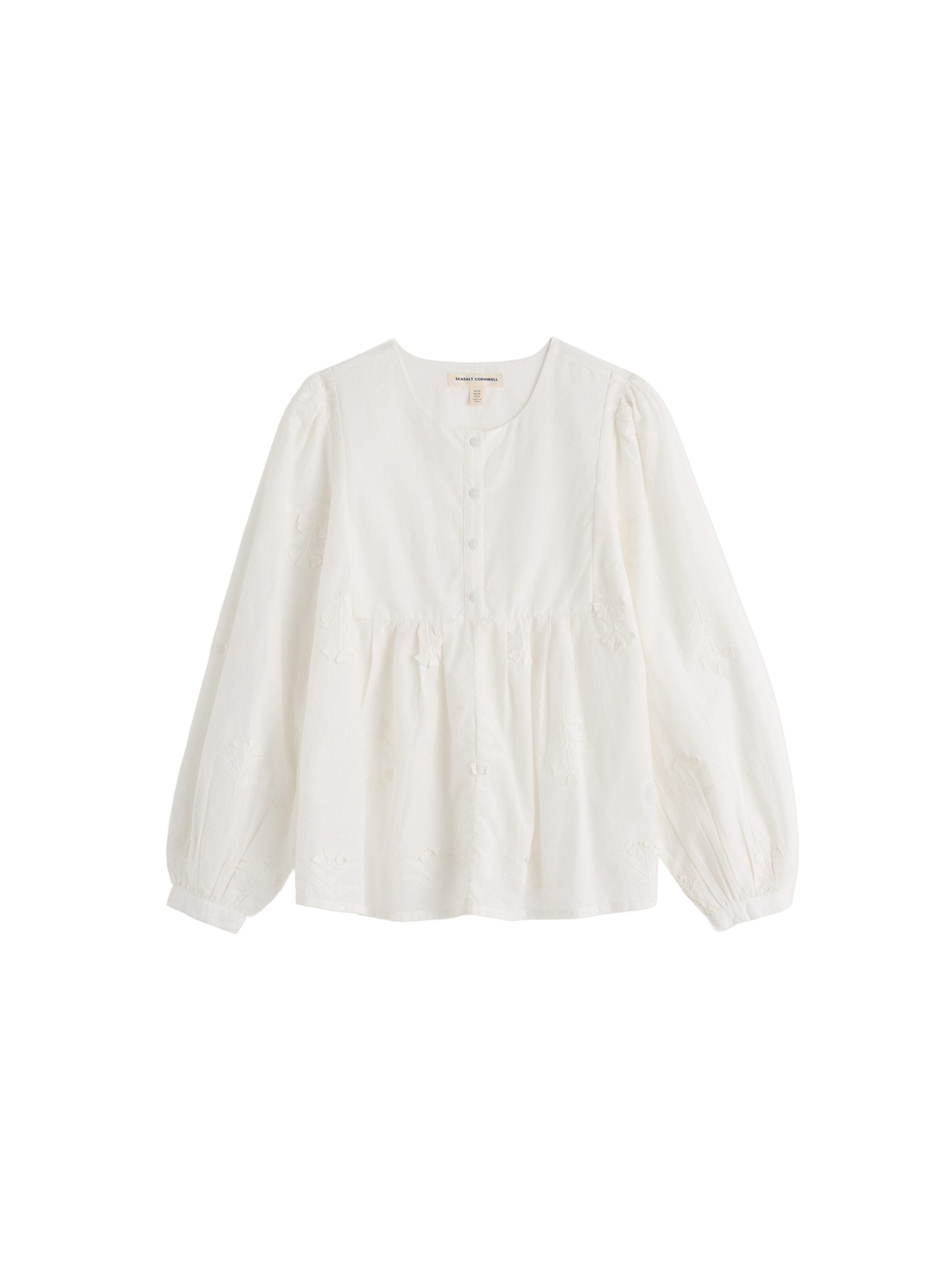 Seasalt Cornwall Bluse in Weiß: Vorderseite