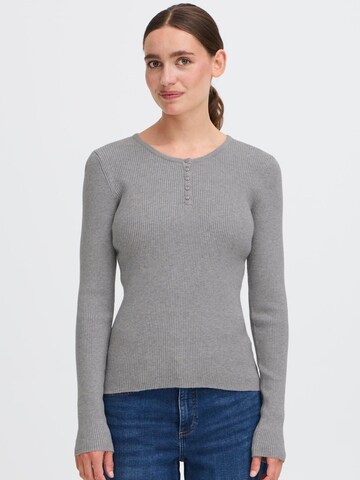 Oxmo Shirt 'Isolray' in Grey: front