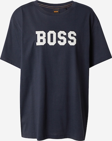 BOSS Orange T-Shirt 'C_Emil' in Blau: predná strana