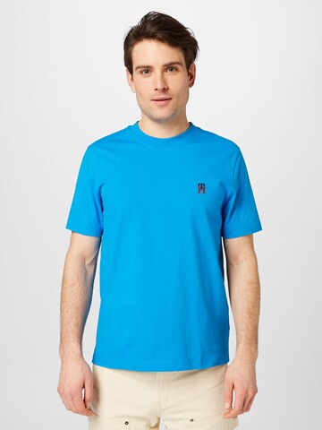 Maglietta di TOMMY HILFIGER in blu: frontale