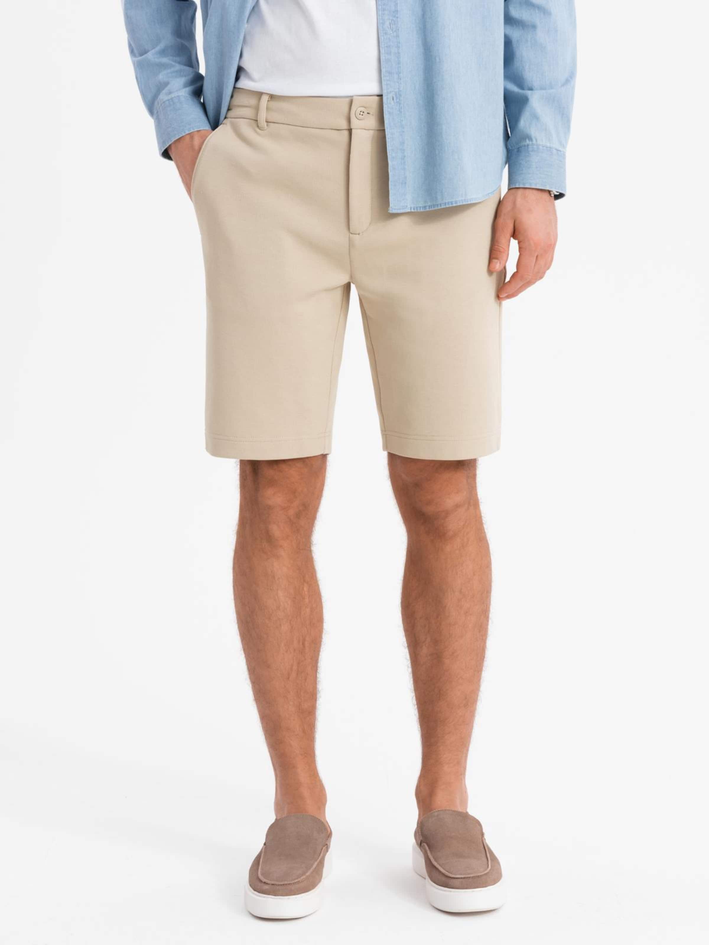 Ombre Regular Chino trousers in Beige