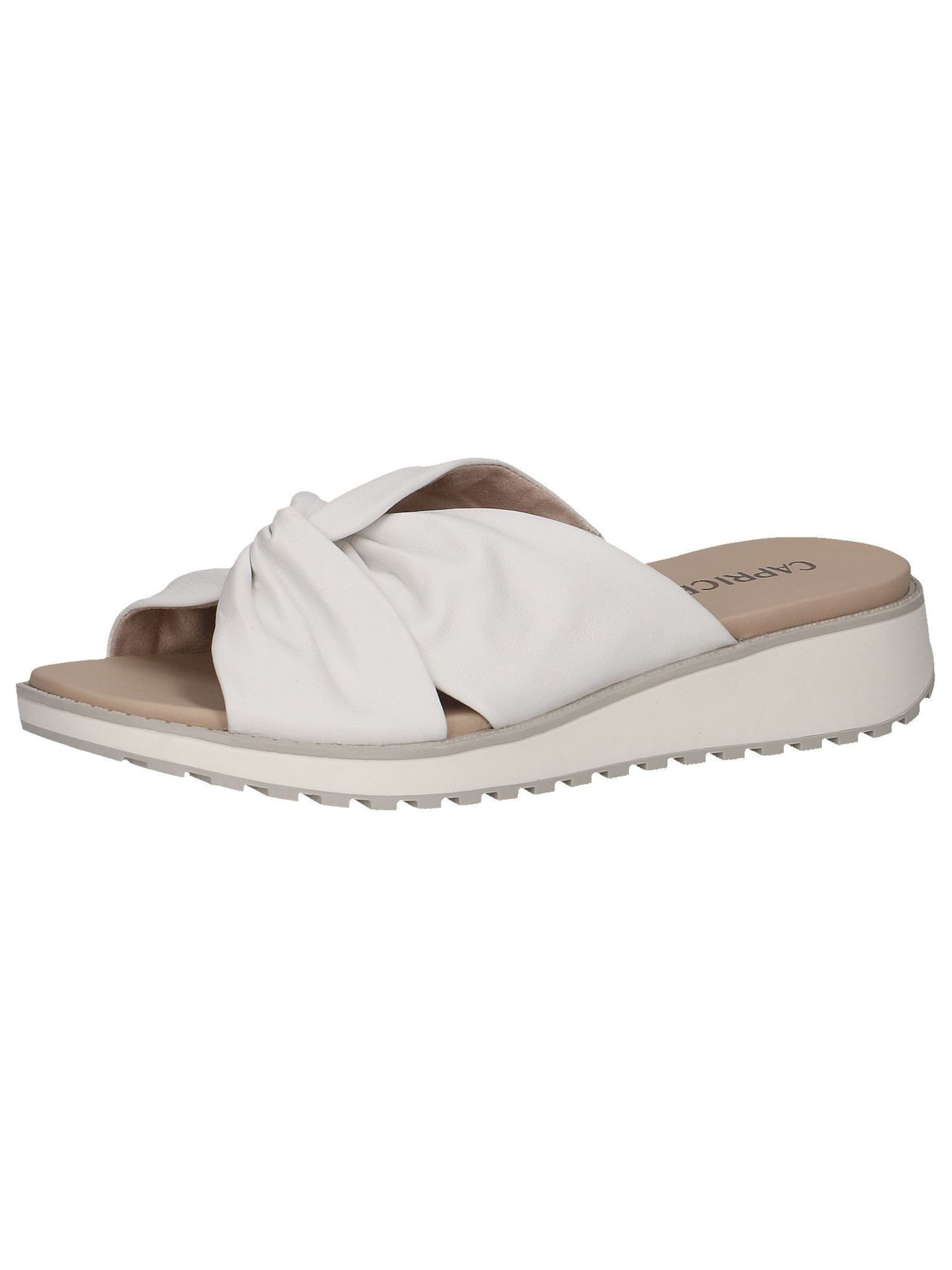 CAPRICE Mule in White: front