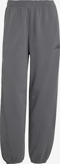 ADIDAS SPORTSWEAR Sporthose 'ADIDAS KIT SMALL LOGO LOOSE CUFFED' in XXS/Regular in dunkelgrau, Produktansicht
