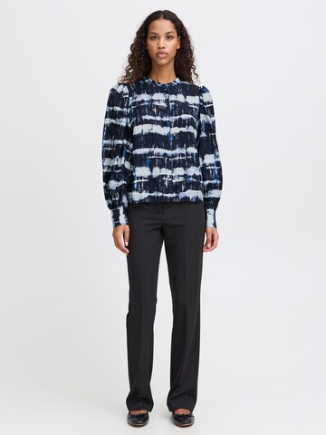 ICHI Blouse 'VARIEL' in Blue
