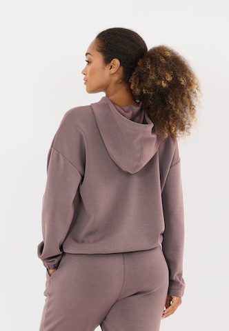Athlecia Sports sweatshirt 'NAMIER W' in Brown