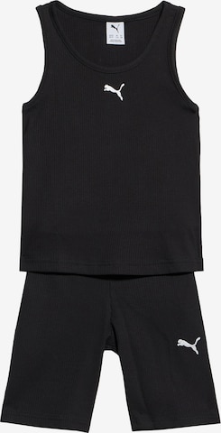 PUMA Setti 'Ess' värissä musta: etupuoli