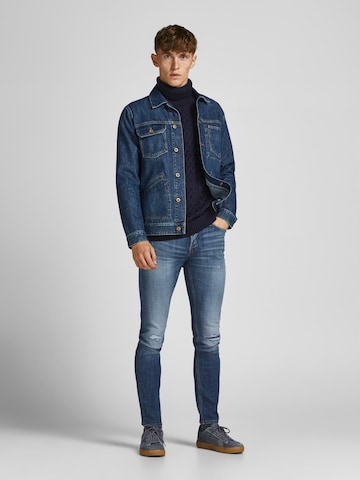 JACK & JONES Skinny Τζιν 'Glenn' σε μπλε