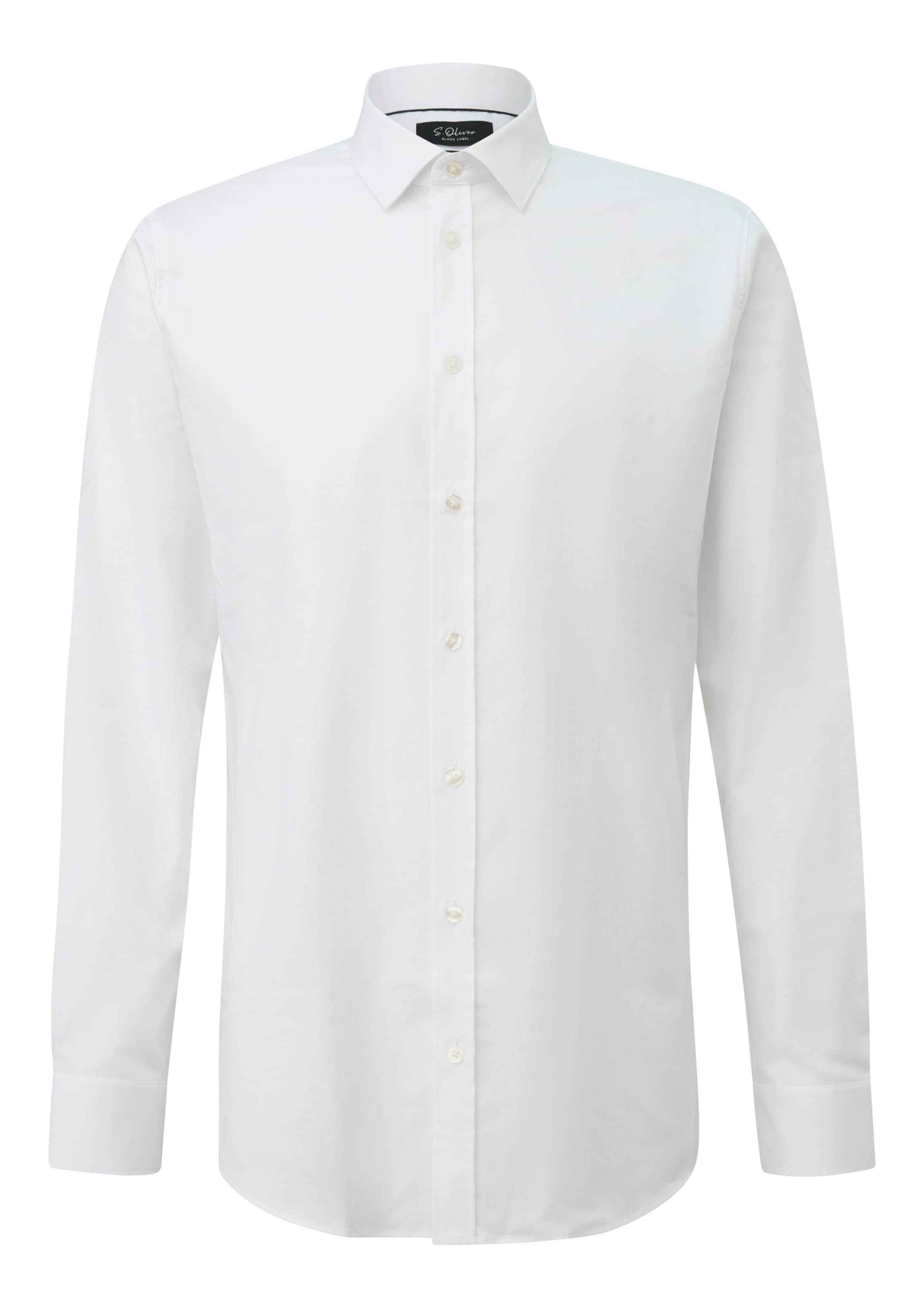 s.Oliver Hemd in weiß, Produktansicht