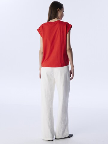 Twist Shirt in Rood