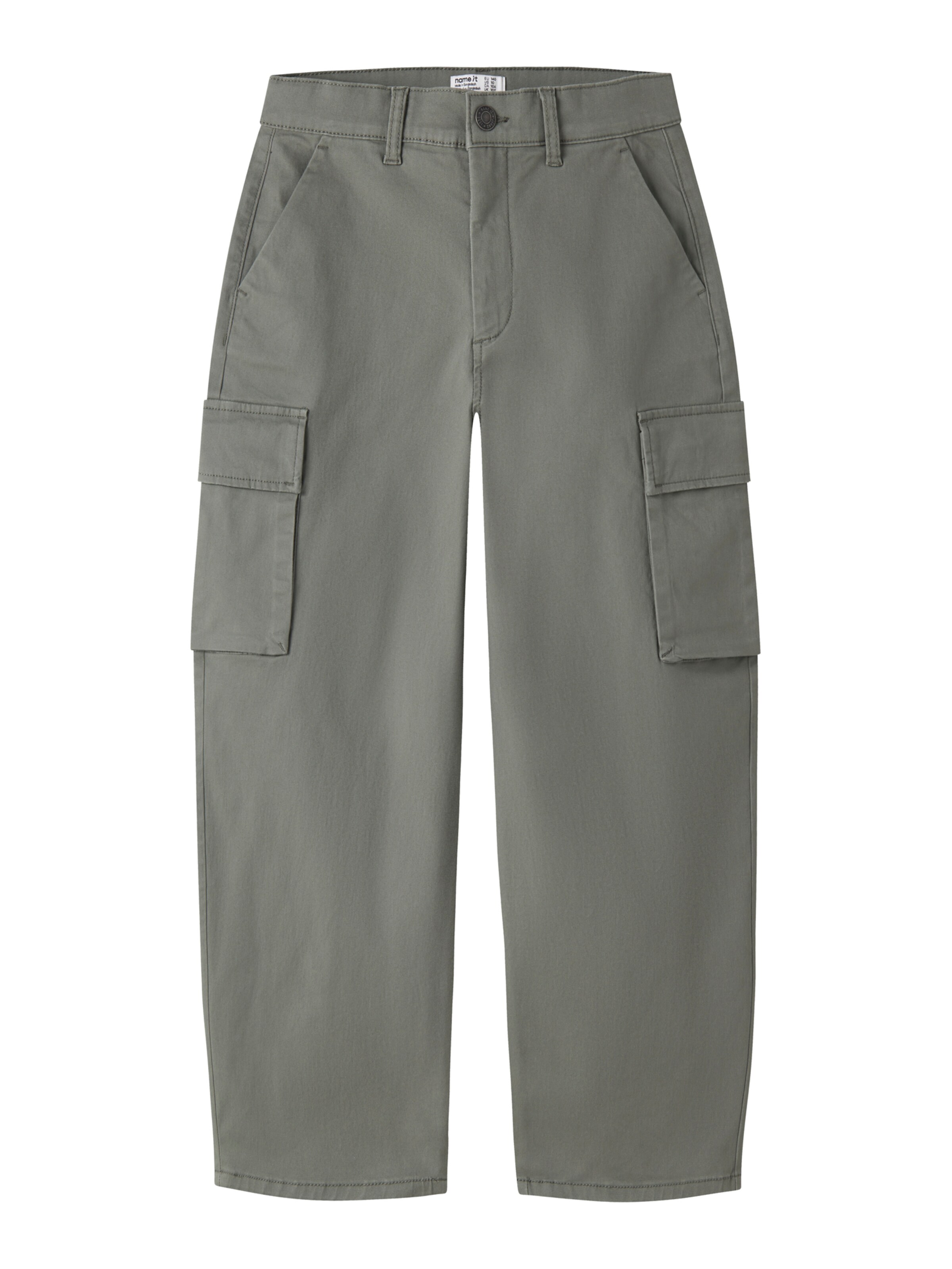NAME IT Broek 'NKMBEN' in Grijs: voorkant