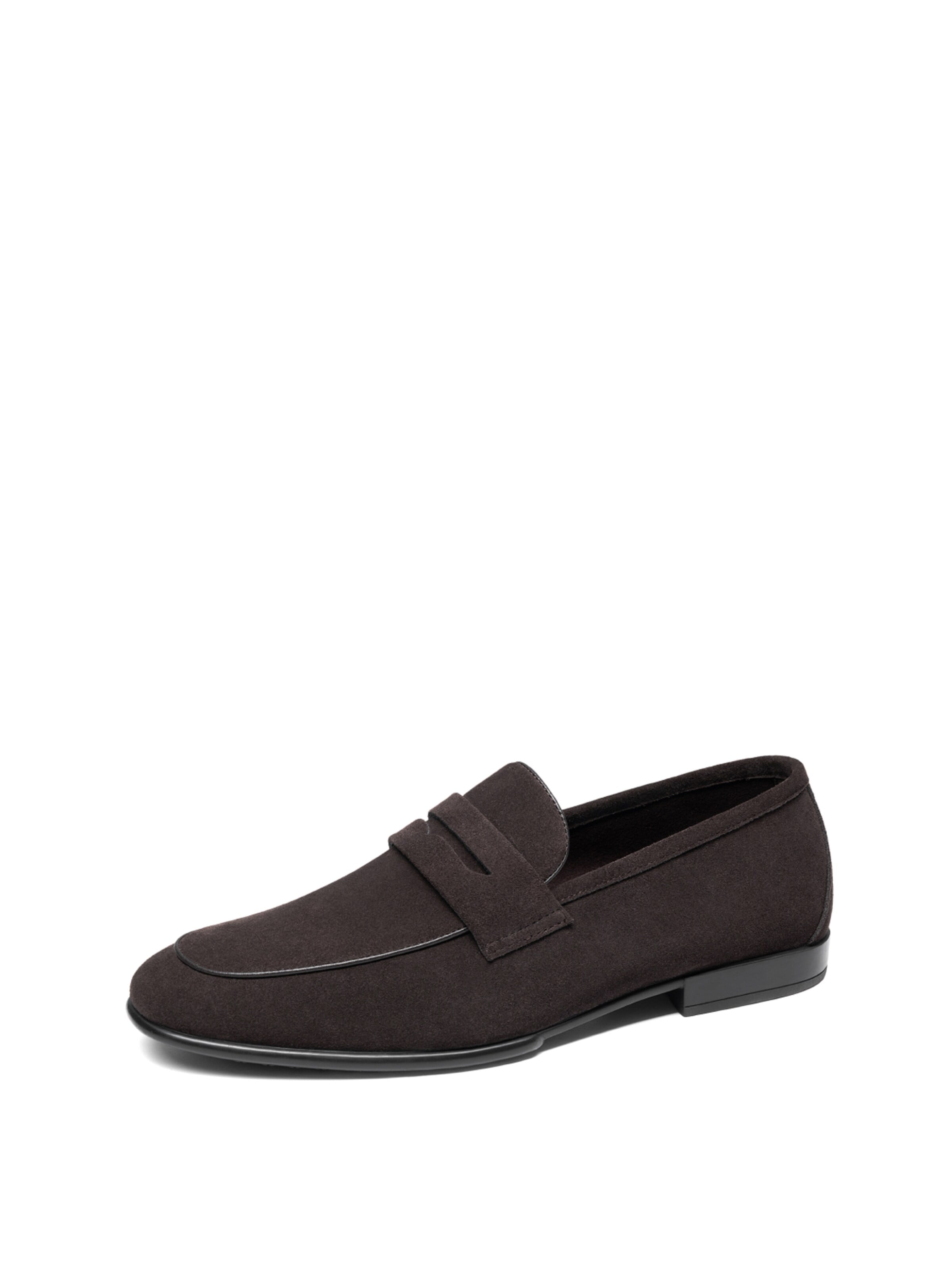 Bruno Marc Classic Flats in Brown: front