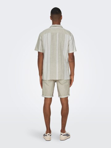 žalia Only & Sons Standartinis modelis Marškiniai 'Caiden'